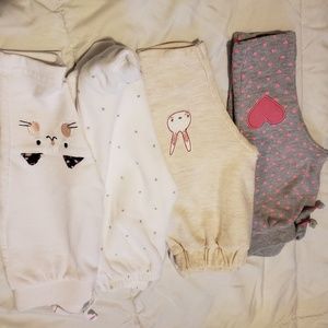 Baby sweatpants bundle of 4